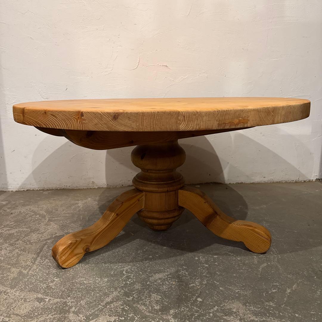 ヴィンテージ ラウンドテーブル　ローテーブル