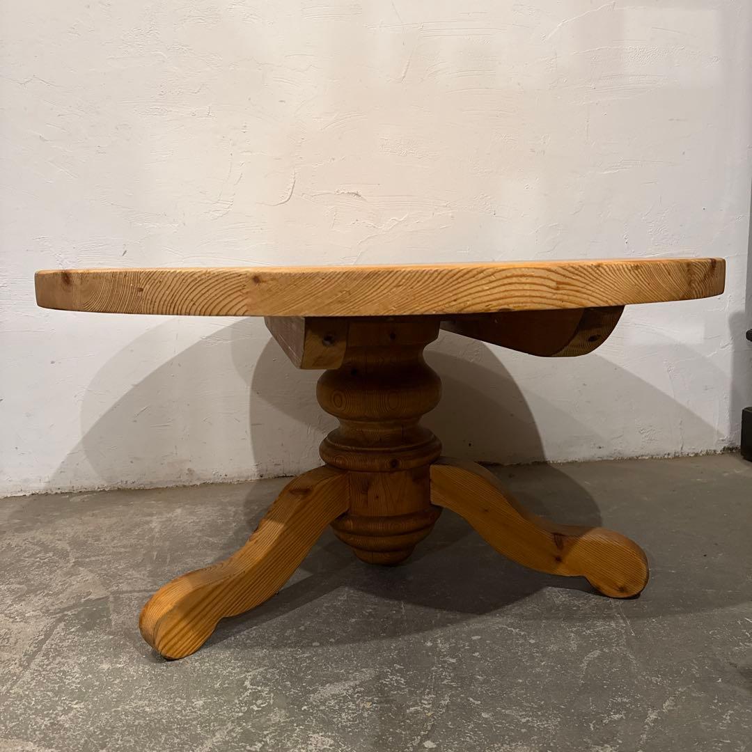 ヴィンテージ ラウンドテーブル　ローテーブル