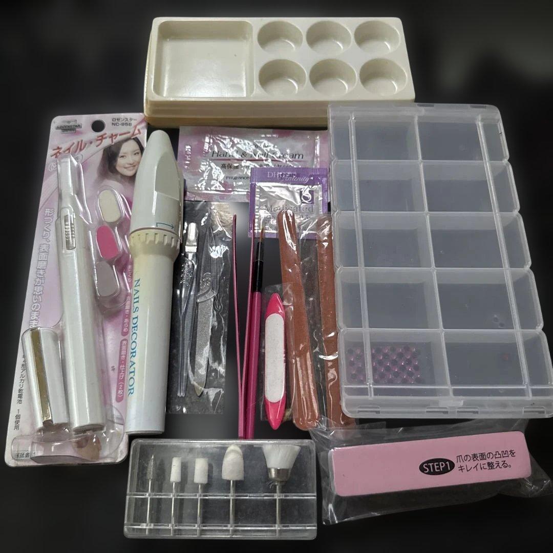 ♥️ネイルアートキット LEDランプ付き