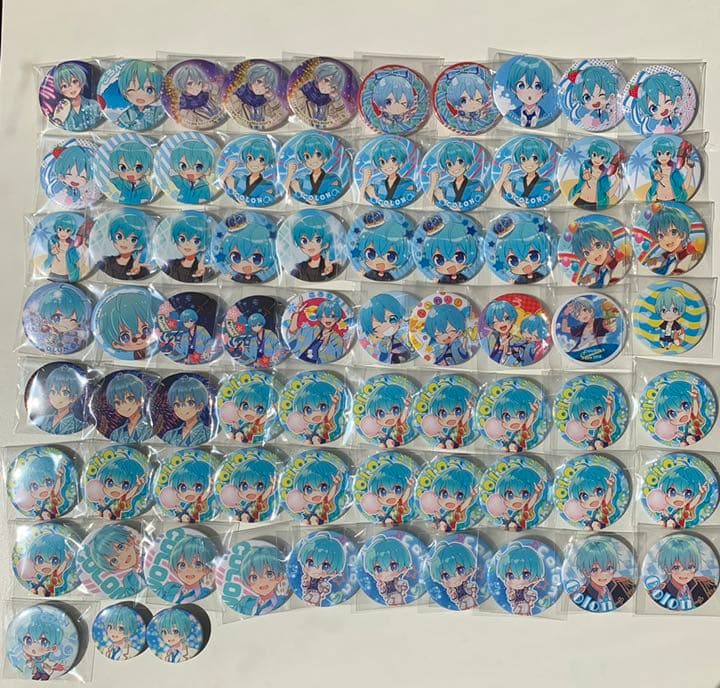 すとぷり ころん 缶バッジセット 73個 - メルカリ