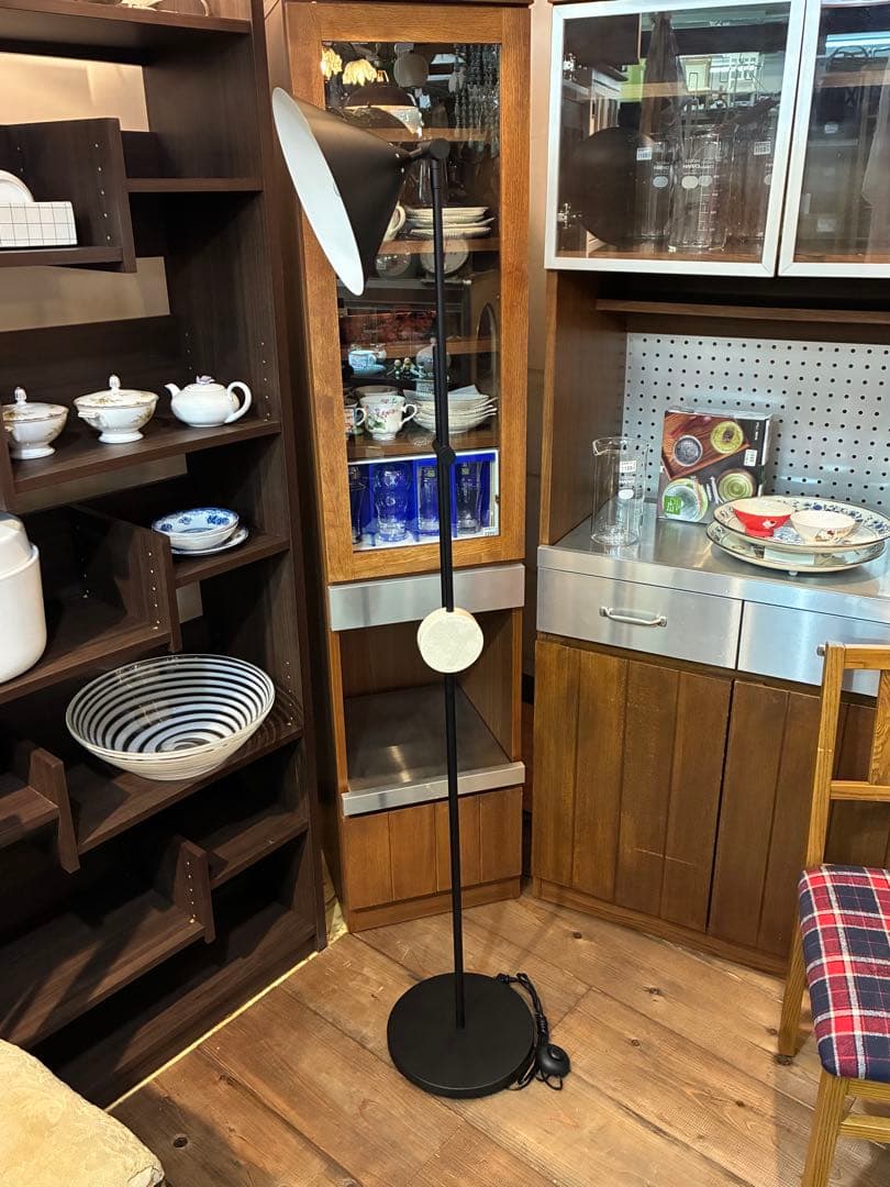 使用3ヶ月 unico Turo フロアライト スタンドライト 仙台 宮城 - メルカリ