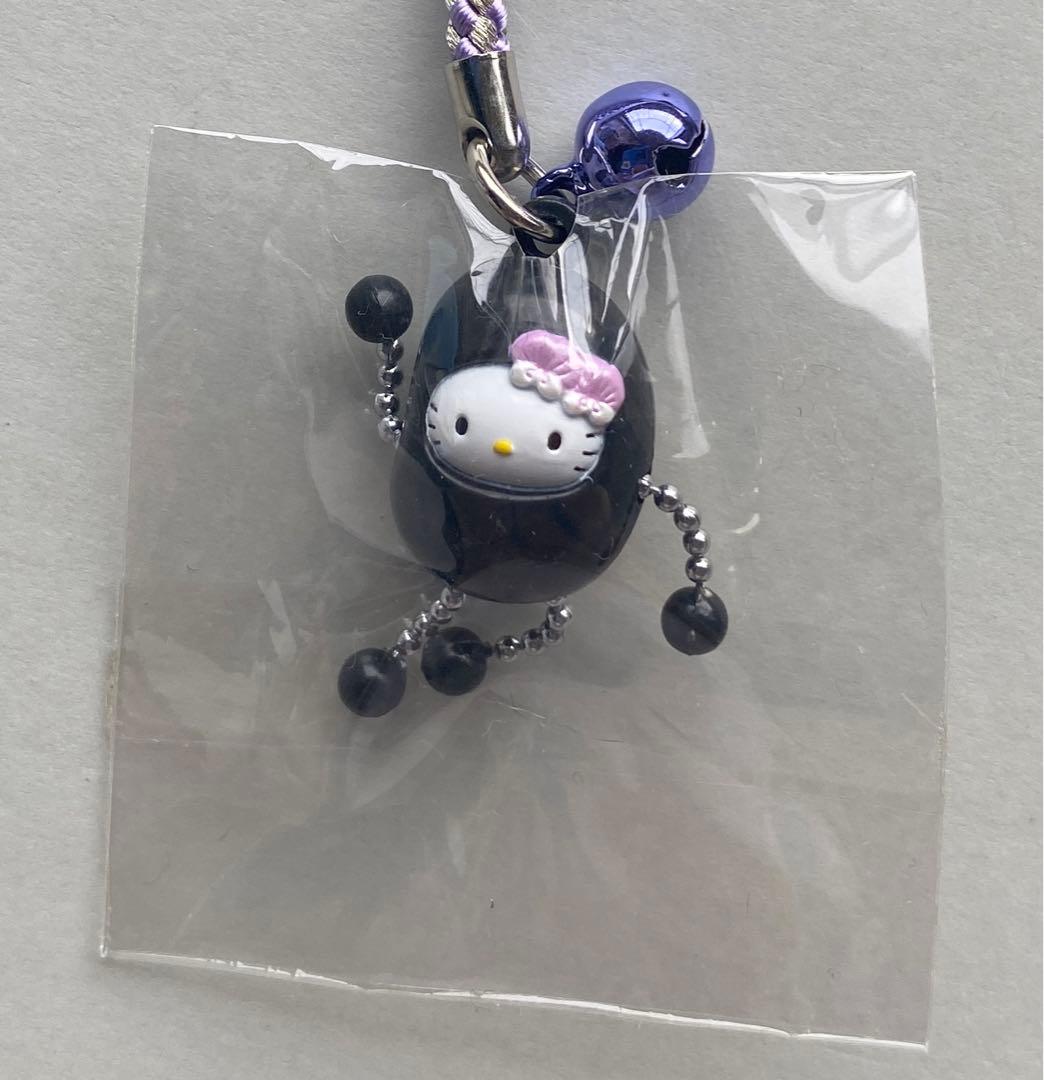 激レア 希少 ご当地限定キティ 根付 丹波限定 丹波黒豆 2007年 黒豆