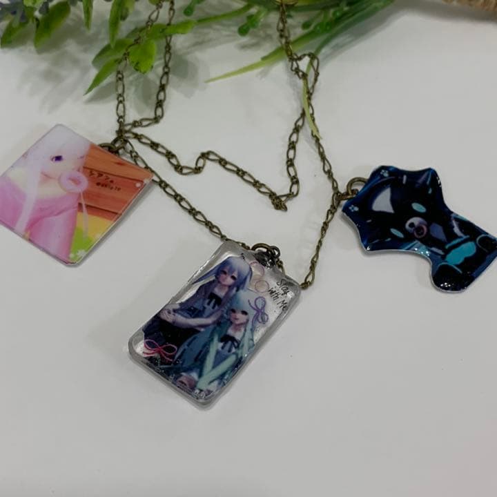 うさねこ。様ご確認用ページ　レジンで写真チャーム　オーダー品