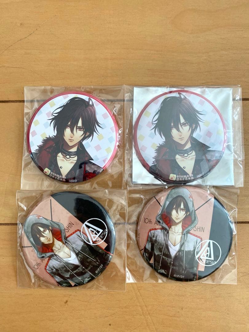 アムネシア AMNESIA シン 缶バッジ、アクリルキーホルダー 14点セット