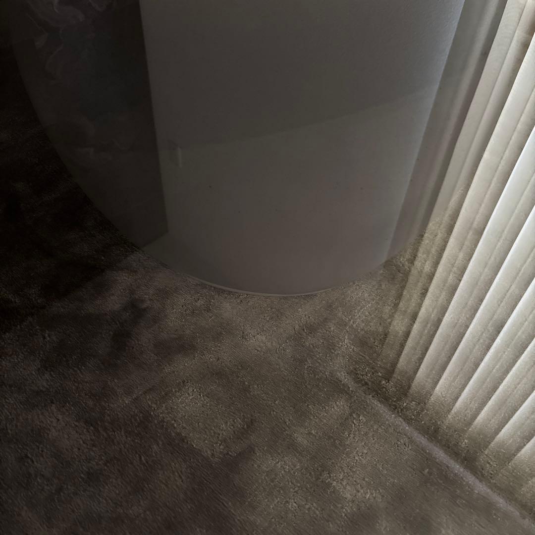 ボーコンセプトコーヒーテーブルセンター　リビングテーブルコンクリートグレーガラス