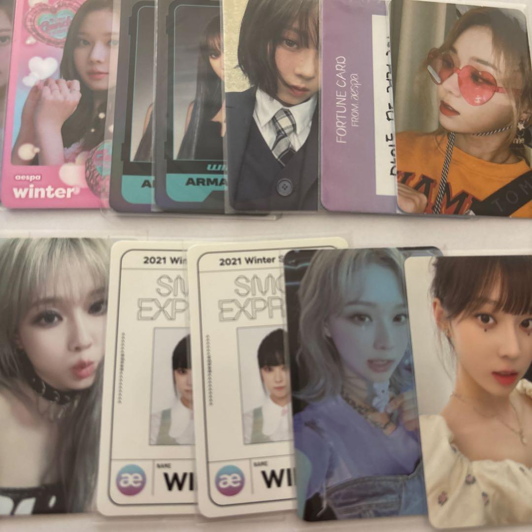 ウィンター】aespa トレカ 16枚セット - メルカリ