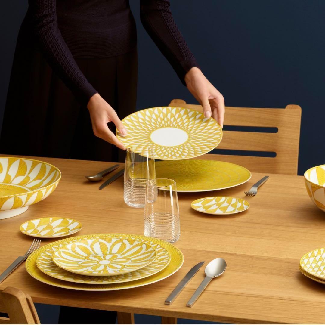 【新品 2枚組】エルメス　ソレイユ ドゥ エルメス　デザートプレート