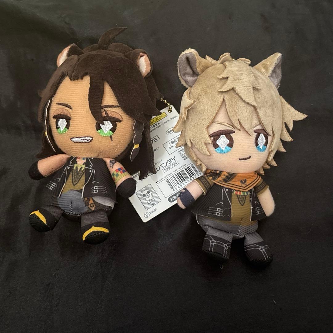 ツイステ ラギー レオナ ぬいぐるみ 寮服 ボールチェーンマスコット