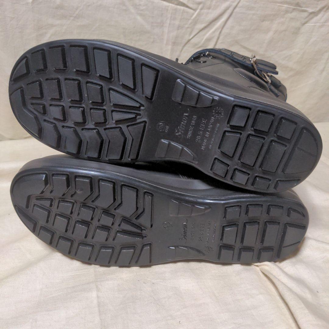 シモン製　警官　警備靴 出動靴 　半長靴　個人装備　新品未使用　通気孔　26.5