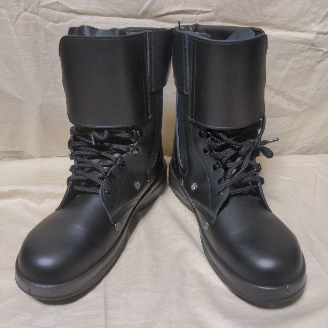 シモン製　警官　警備靴 出動靴 　半長靴　個人装備　新品未使用　通気孔　26.5