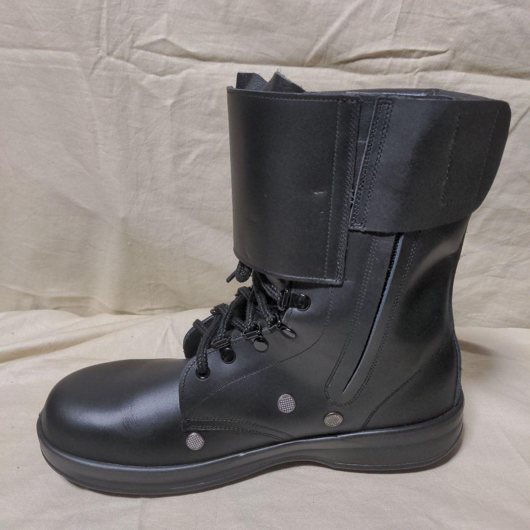 シモン製　警官　警備靴 出動靴 　半長靴　個人装備　新品未使用　通気孔　26.5