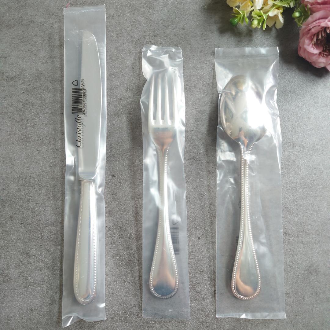 クリストフル パール テーブルサイズ 未開封 3点