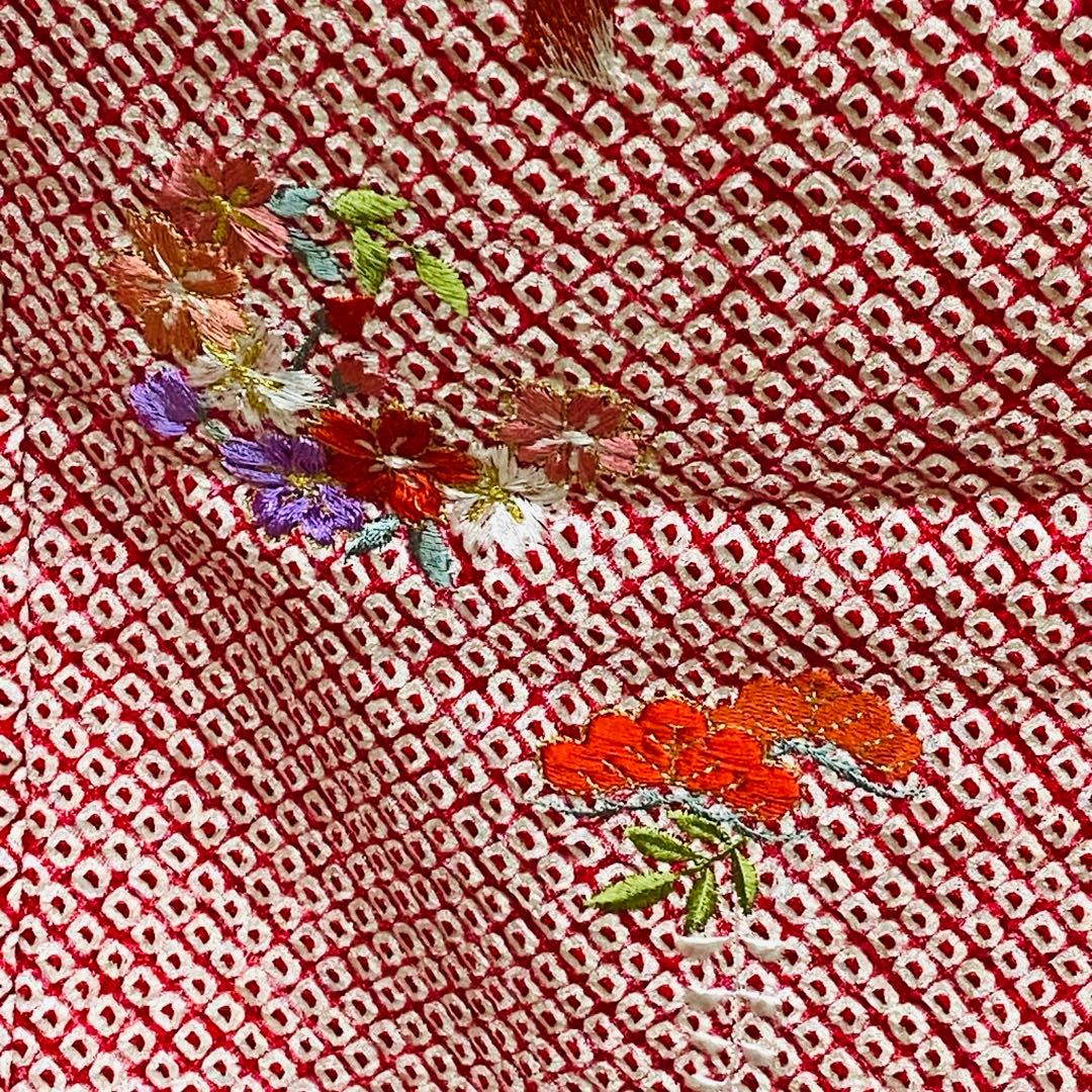 新品　仮絵羽(未仕立て)四つ身七五三