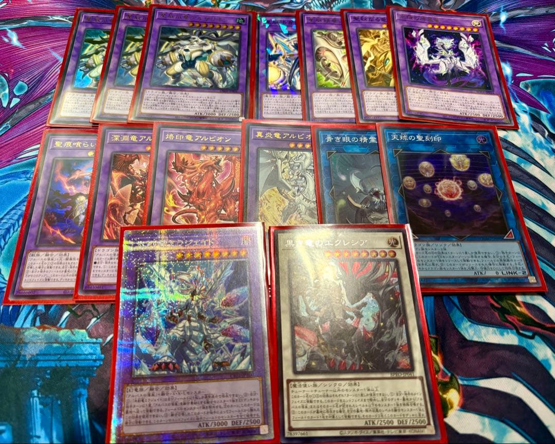 烙印ドラゴンテイル デッキ 高レア多め スリーブ付き - メルカリ
