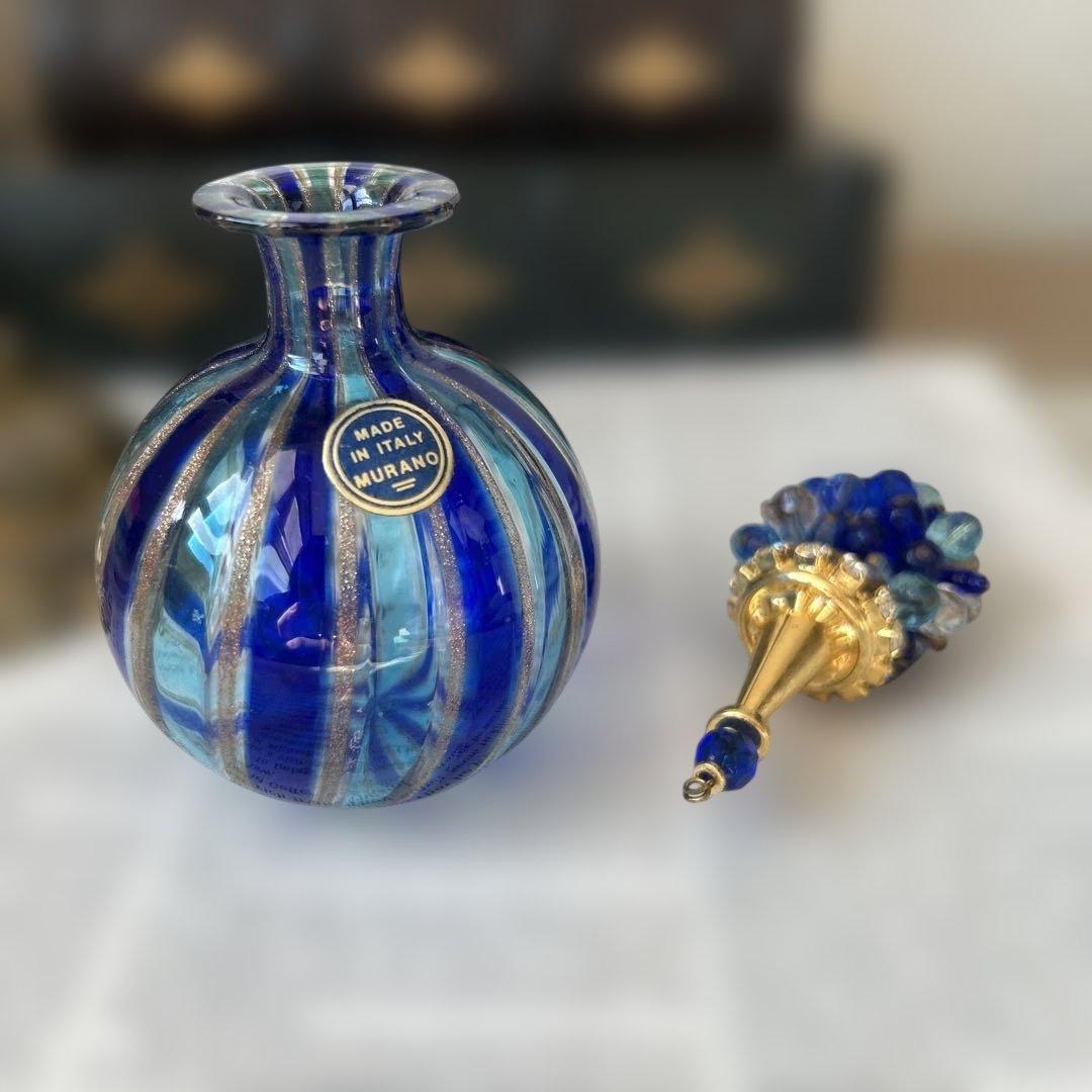 イタリア製ヴェネツィアンガラス ムラーノガラス 香水瓶
