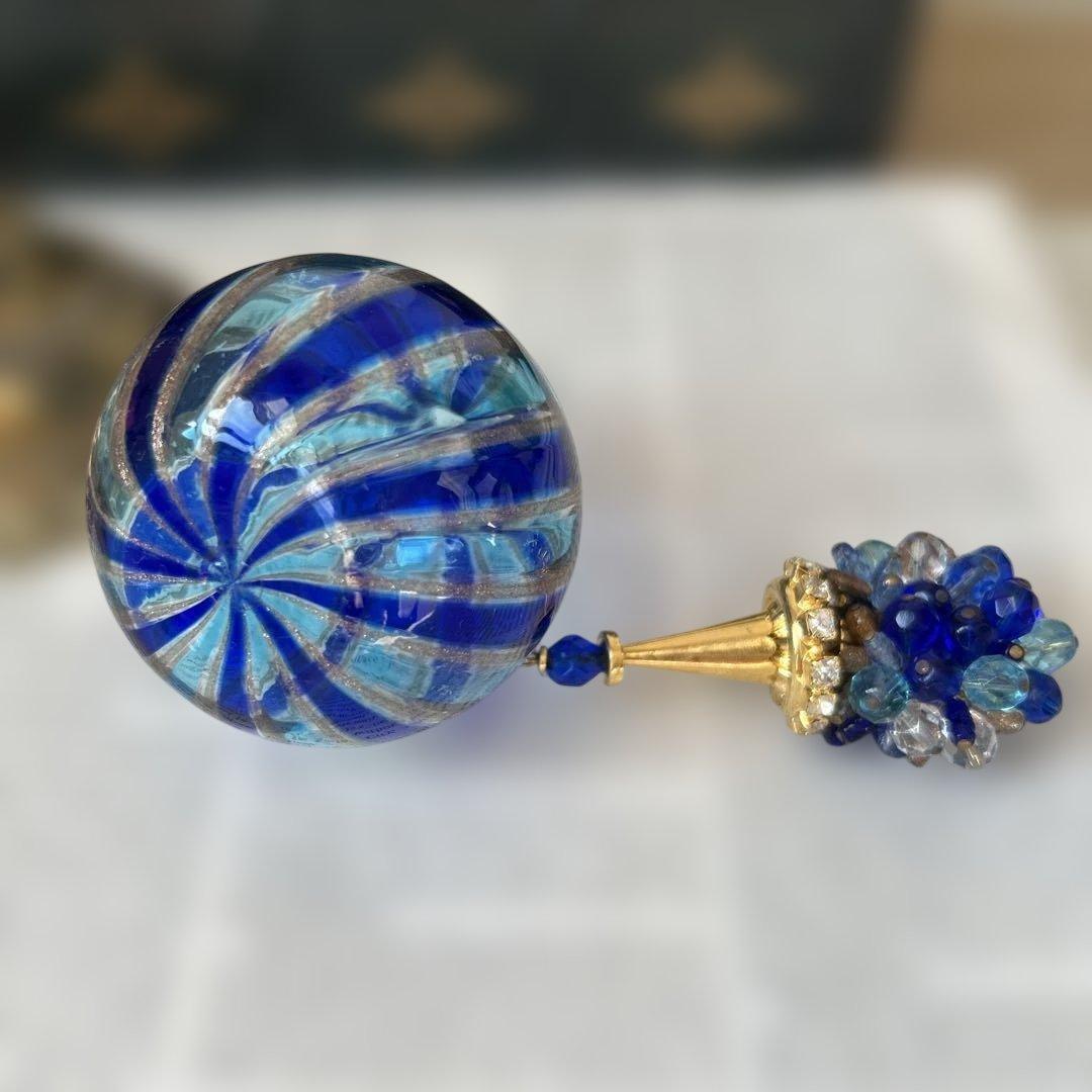 イタリア製ヴェネツィアンガラス ムラーノガラス 香水瓶