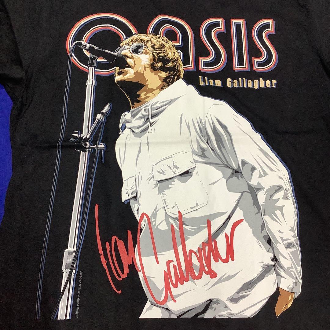 バンドTシャツ XLサイズ OASIS オアシス リアムギャラガー SR13C1