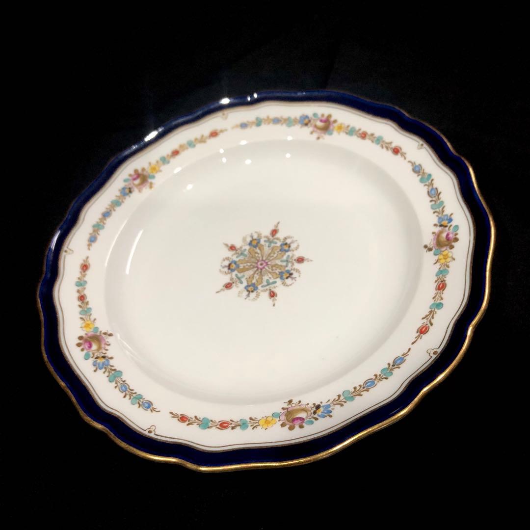 MEISSENマイセン/※極希少 上級装飾　フラワーガーランド 25cm 大皿