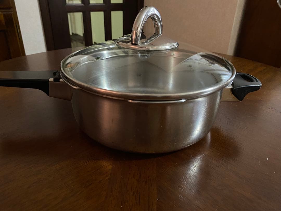 アサヒ軽金属 活力鍋 圧力鍋 ステンレス製 中型セット