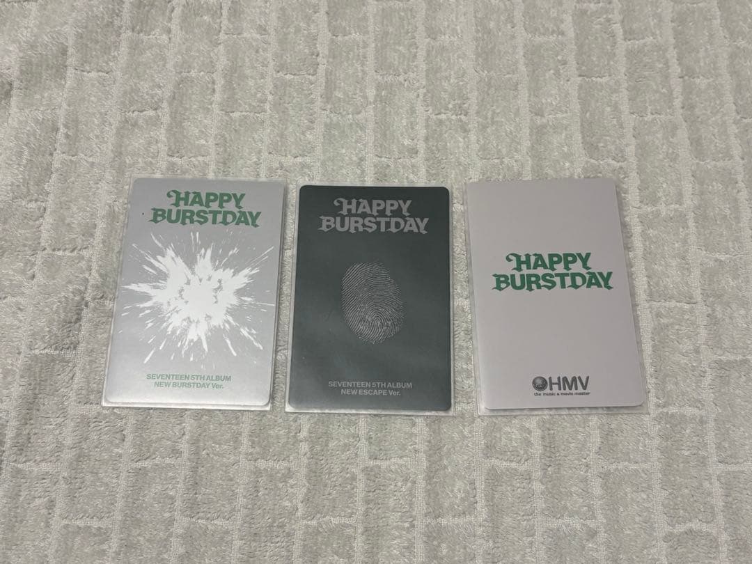 SEVENTEEN ミンハオ The8 BURSTDAY トレカ 3点セット - メルカリ