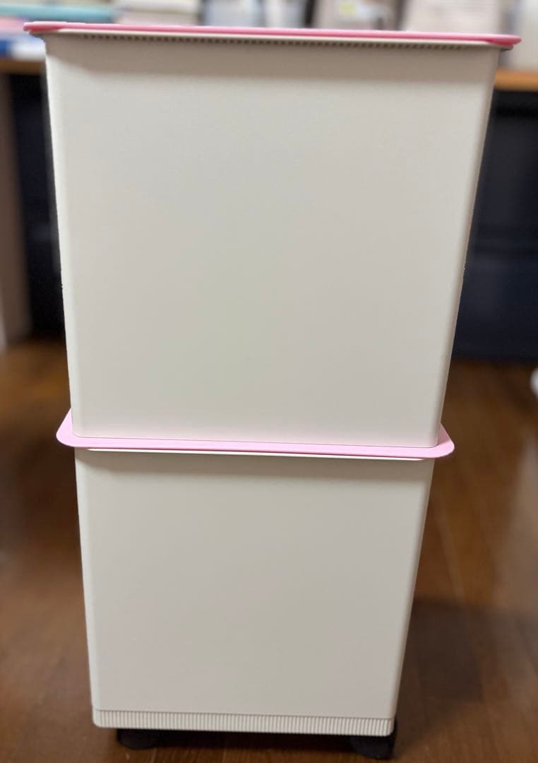 タッパーウェア　マルチオーガナイザー　2個セット　キャスター付