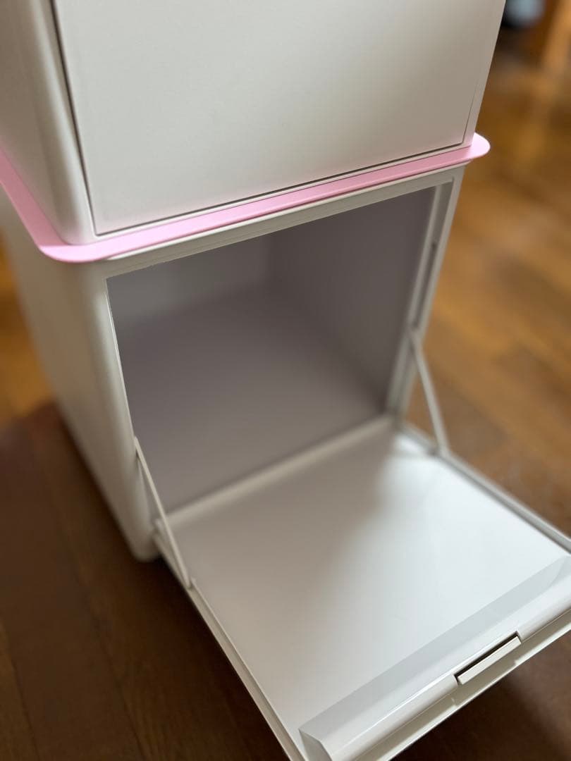 タッパーウェア　マルチオーガナイザー　2個セット　キャスター付