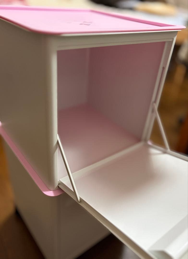 タッパーウェア　マルチオーガナイザー　2個セット　キャスター付