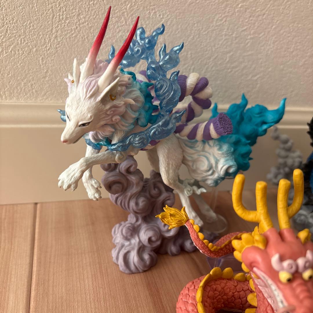 ワンピース 一番くじ 魂豪示像 カイドウ モモの助 ヤマト 4体セット