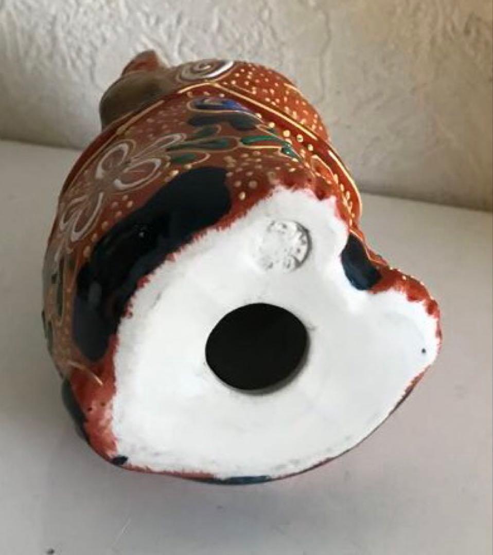 九谷焼き　招き猫