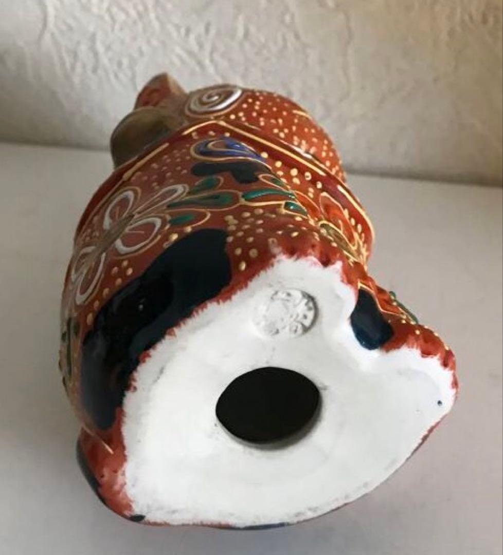 九谷焼き　招き猫