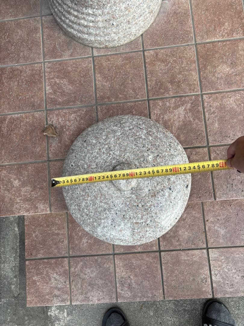 石材製 郵便ポスト型 装飾品 約90cm