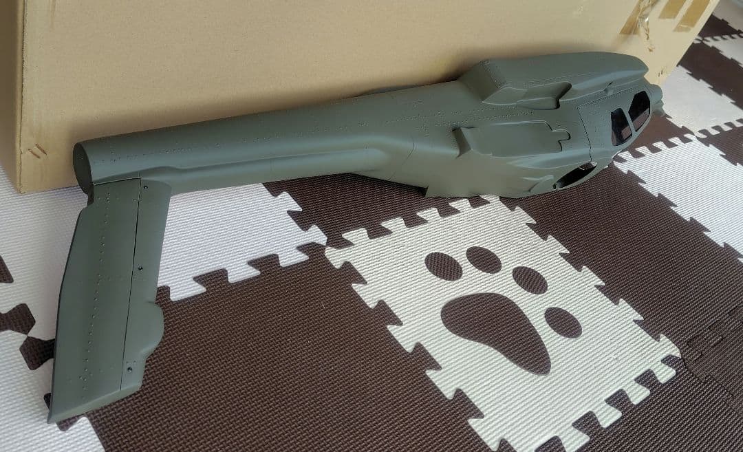 AH-64 アパッチ ラジコンヘリボディ （500サイズ用) - メルカリ