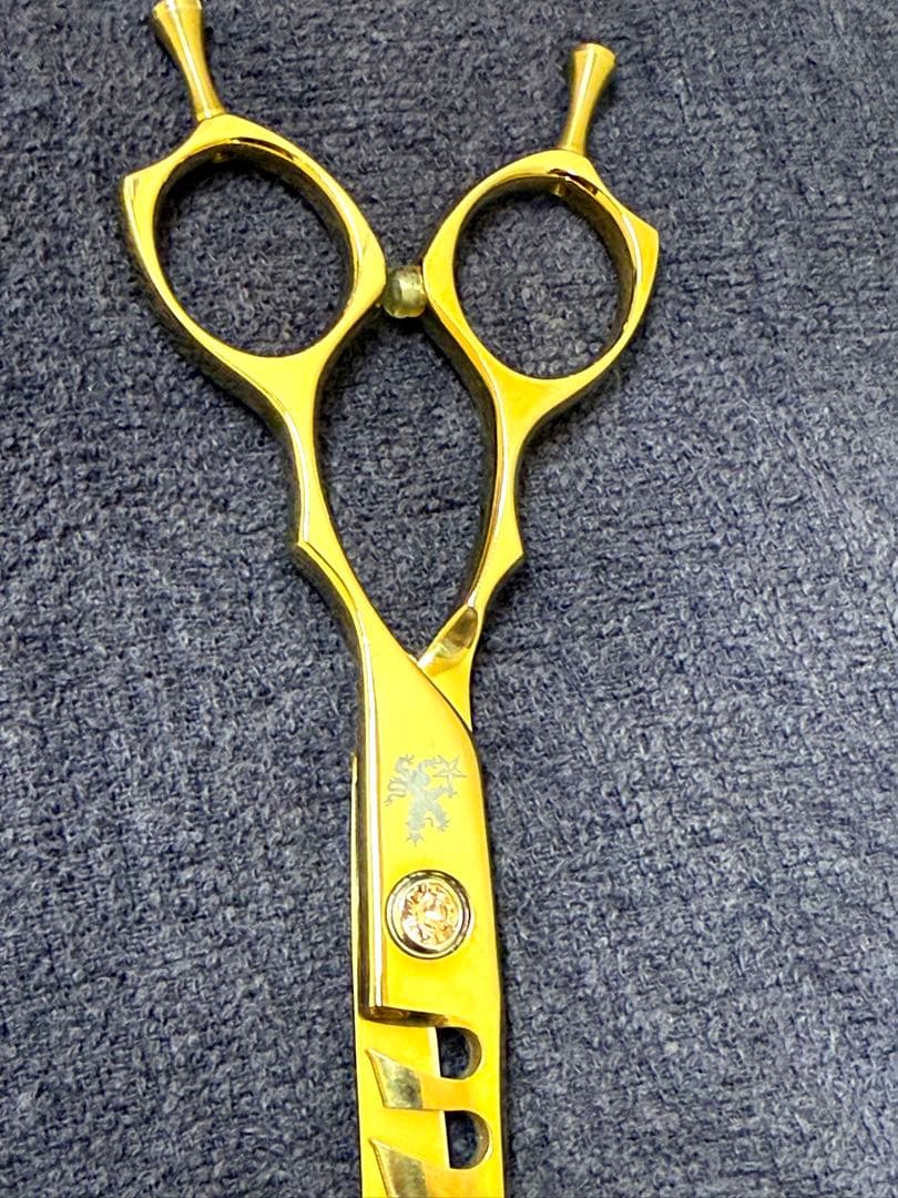 ゴールド セニングシザー PERM10トラックスシザース
