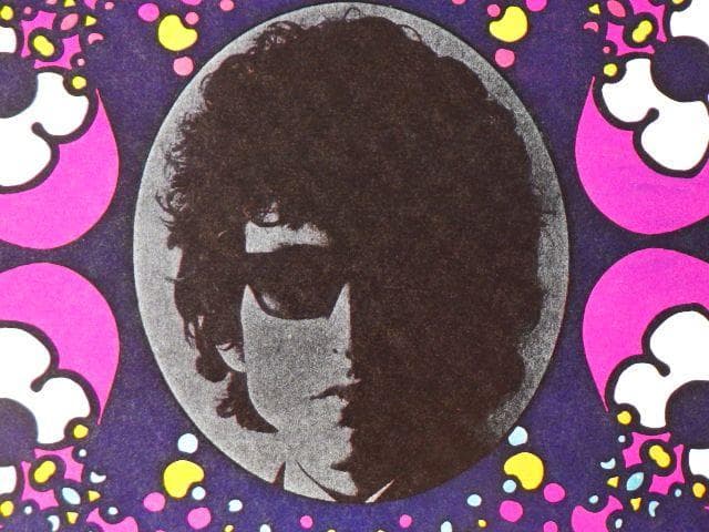 レア【1970年代】ピーターマックス ボブディラン ヴィンテージ ポスター