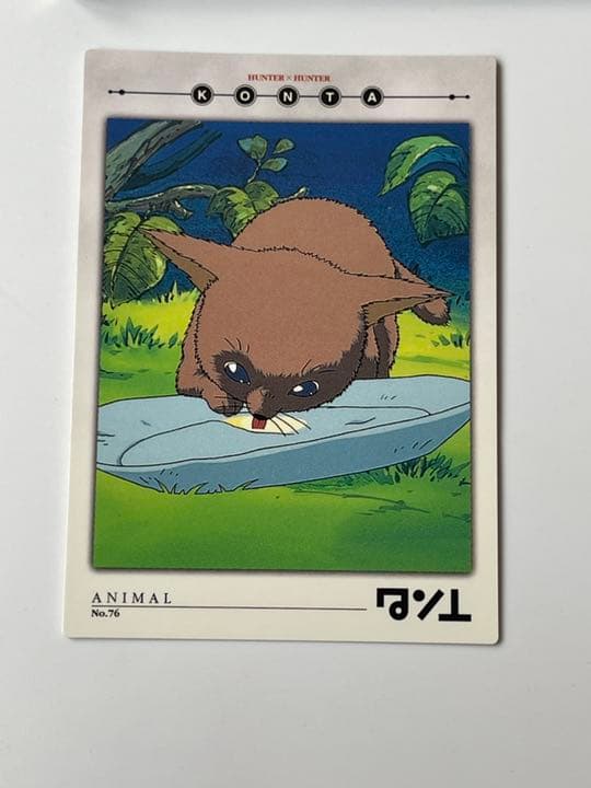 希少品 HUNTER×HUNTER カードダスマスターズ コン太 主 76 - メルカリ