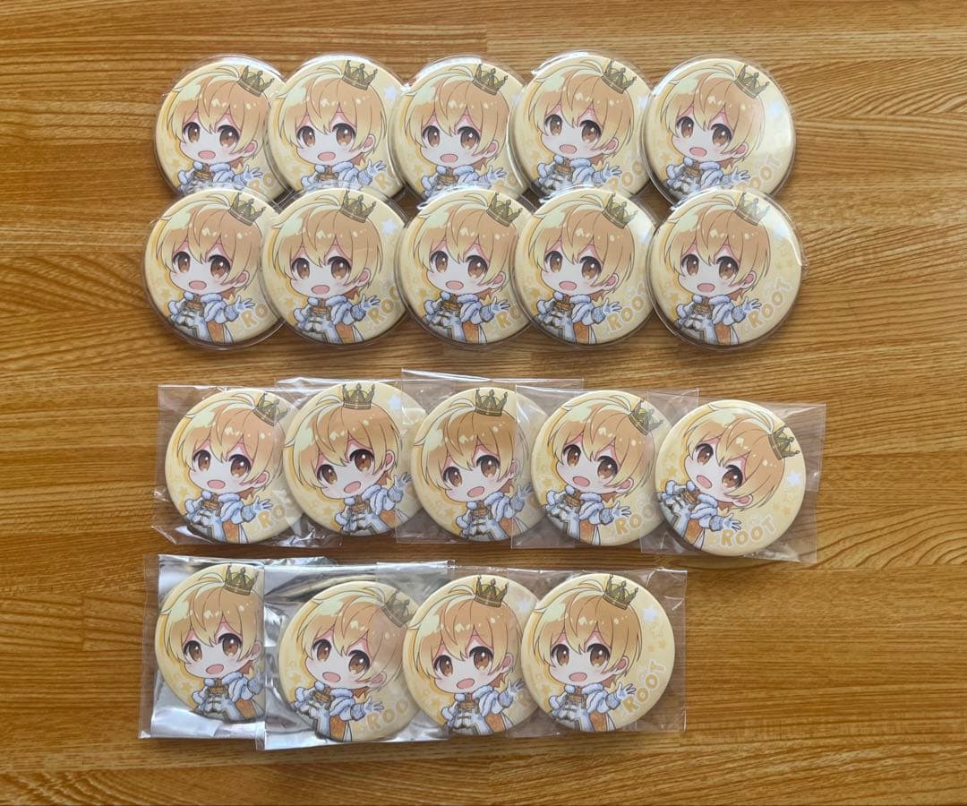 るぅとくん 缶バッジまとめ売り - メルカリ