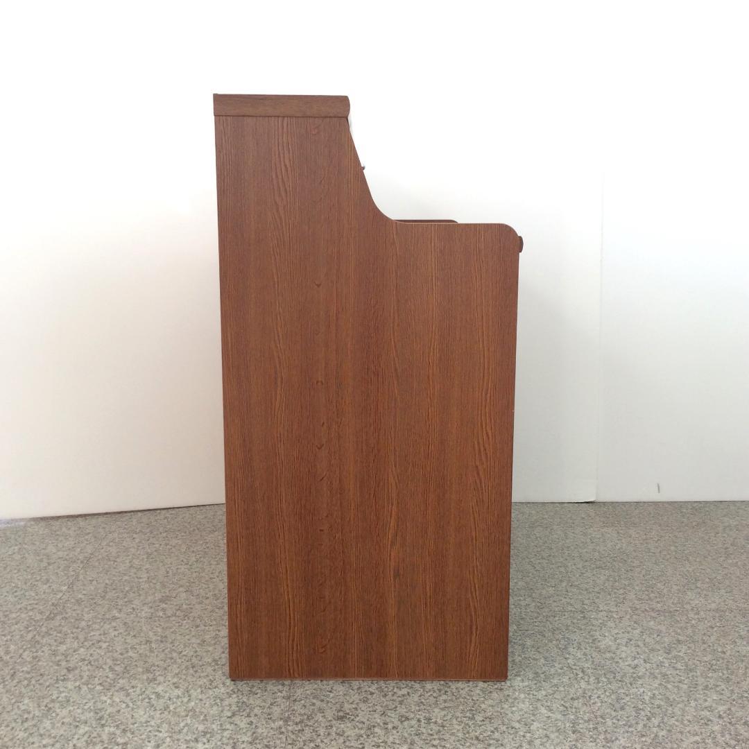 小島工芸 ライティングデスク オーク材 ミドルデスク