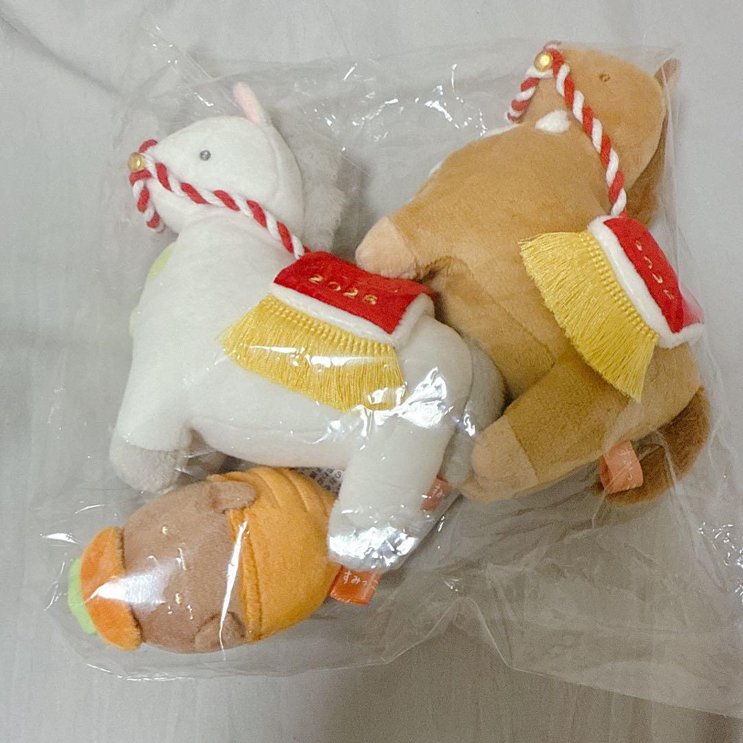 すみっコぐらし お正月ぬいぐるみセット 2026 午年
