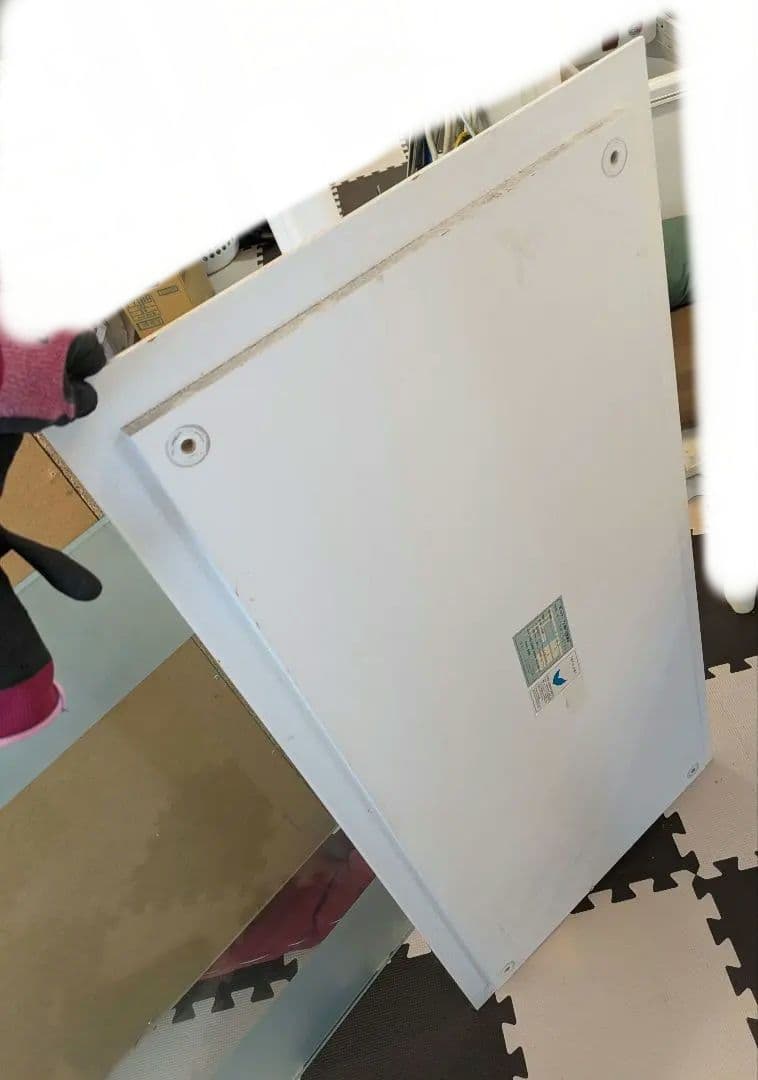 【引き取りのみ】ドリームベッド社 　リーン・ロゼ？　強化ガラス　センターテーブル