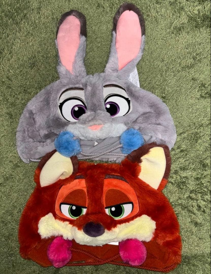 ファンキャップ】ディズニー ズートピア ニック ジュディ セット