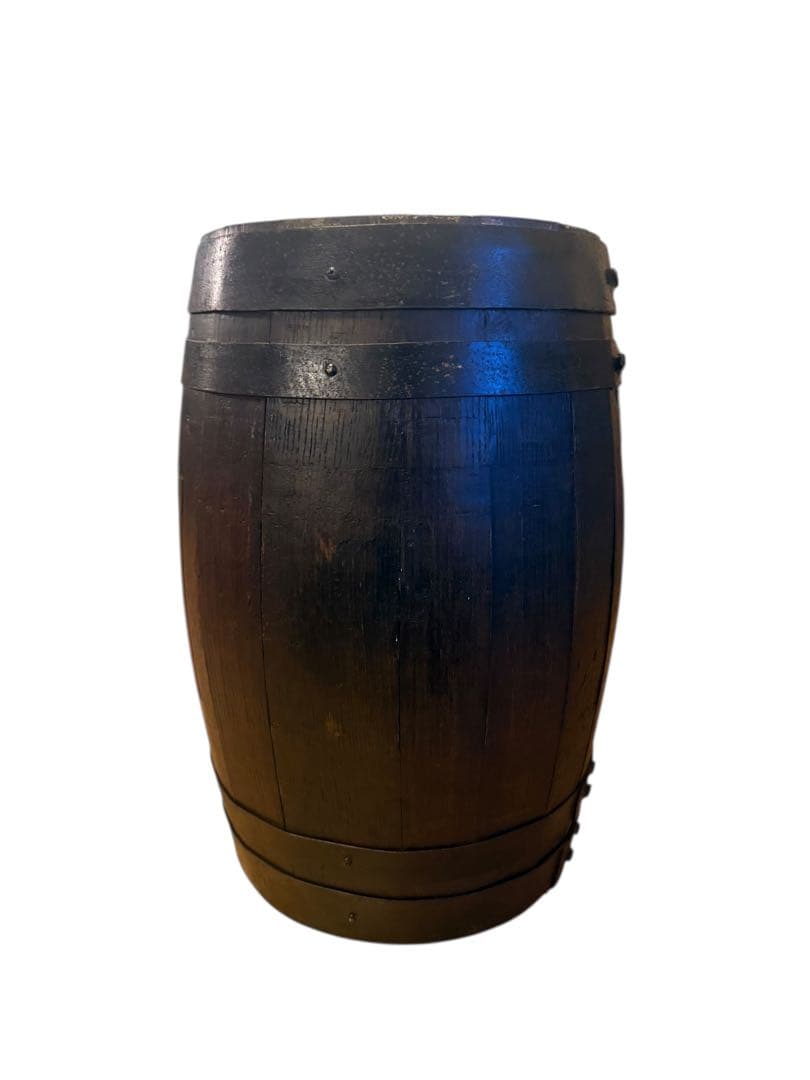 ウイスキー樽 テーブル ビンテージ 直径355mmx高さ605mm