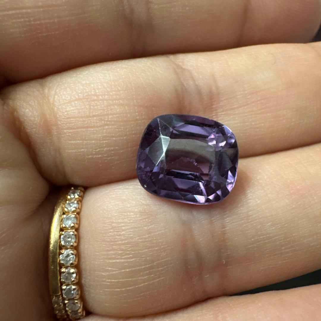 ヴァイオレットサファイア　6.710ct