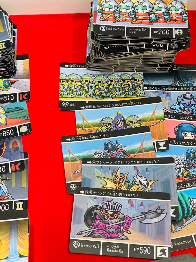 カードダス SDガンダム レトロカード おまとめ 約850枚 - メルカリ