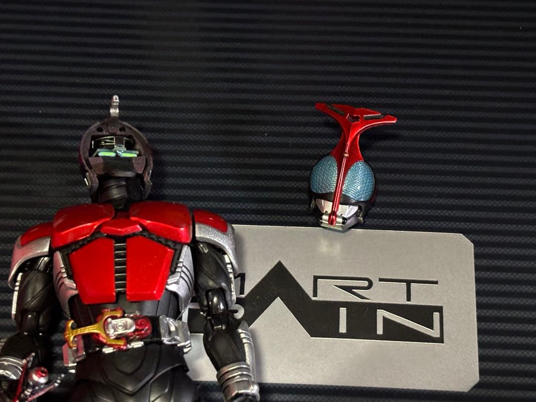 発光頭部 真骨彫 仮面ライダー カブト10th Anniversary Ver. - メルカリ