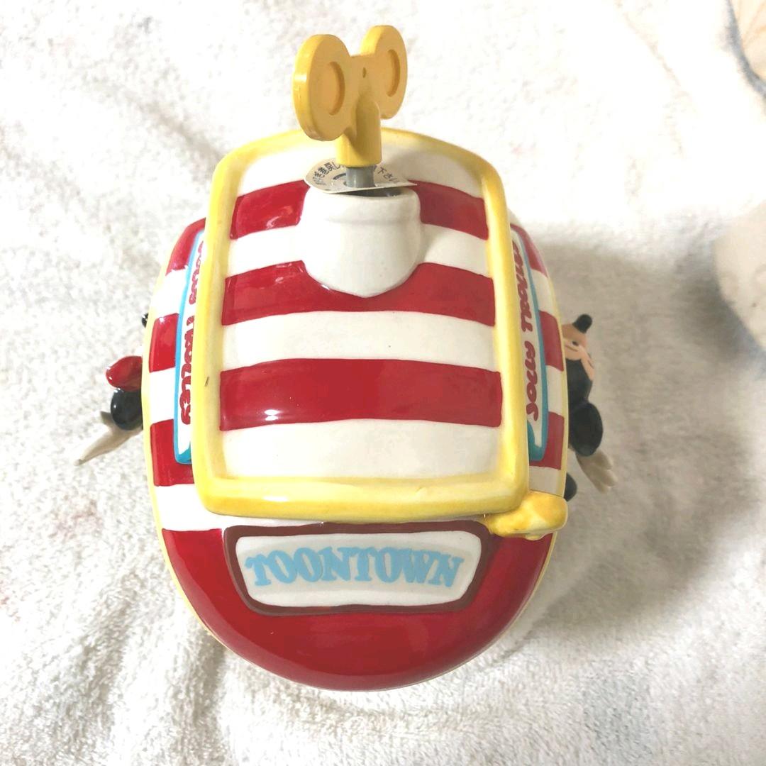 ディズニーランド　トゥーンタウン　ジョリートロリー　　オルゴール 小物入れ