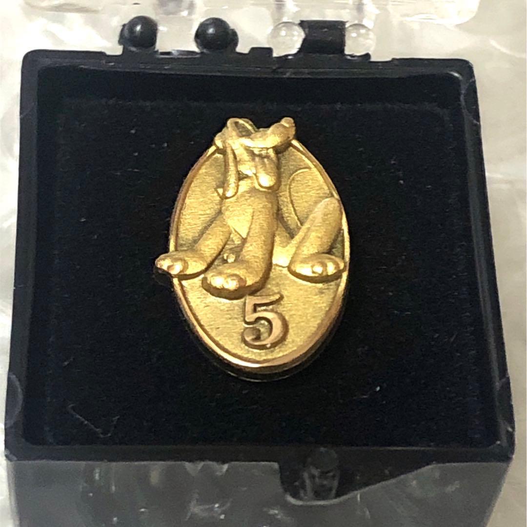 勤続5年 非売品 関係者 東京ディズニーランド TDL キャスト ピンバッジ