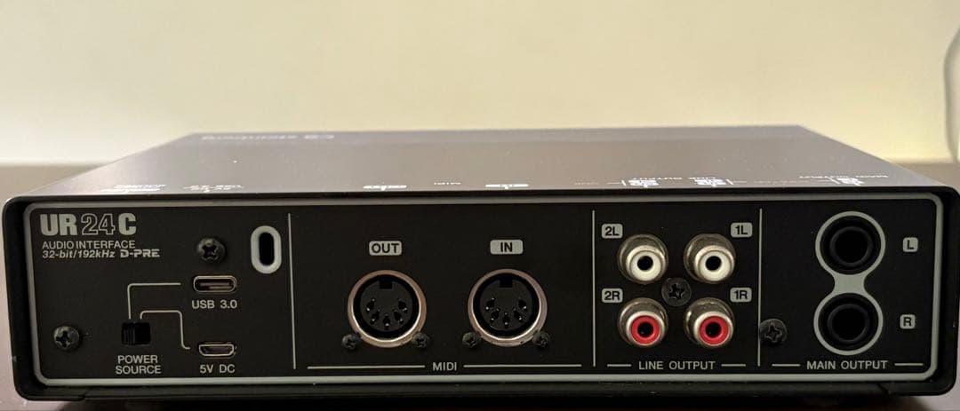Steinberg UR24C オーディオインターフェイス(本体のみ)