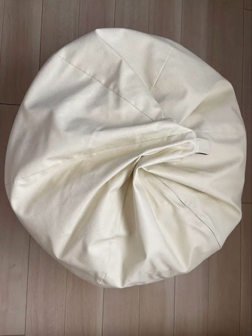 ハナロロ　ビーズクッションオニオン 170リットル 大きいサイズ レザーカバー