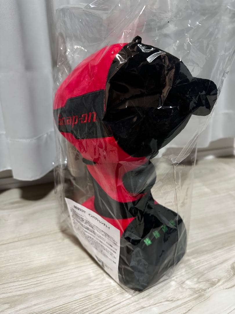 【限定】snap-on（スナップオン）電動インパクト型　クッション.ぬいぐるみ