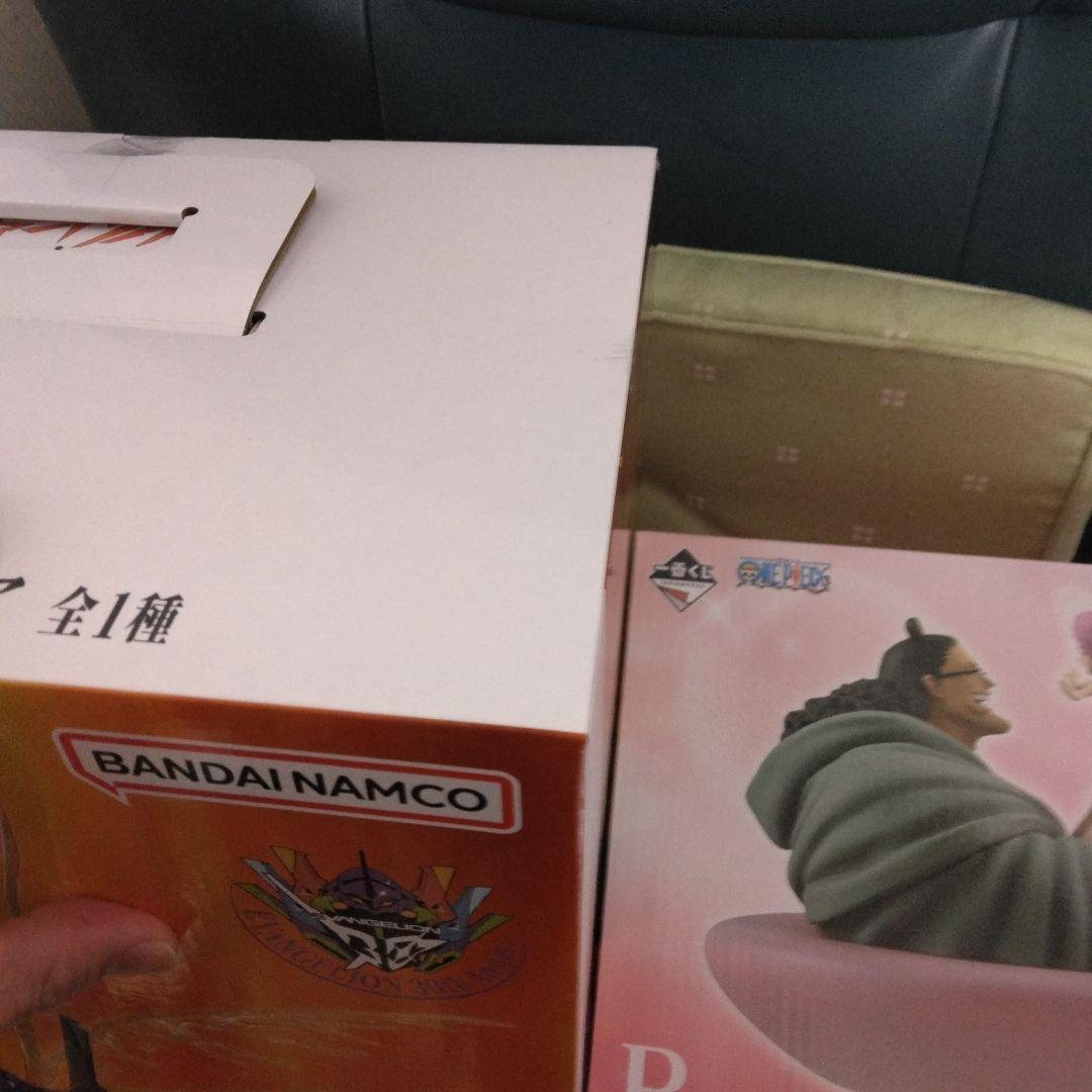 エヴァンゲリオン A賞 & ワンピースくま＆ボニー B賞フィギュアセット